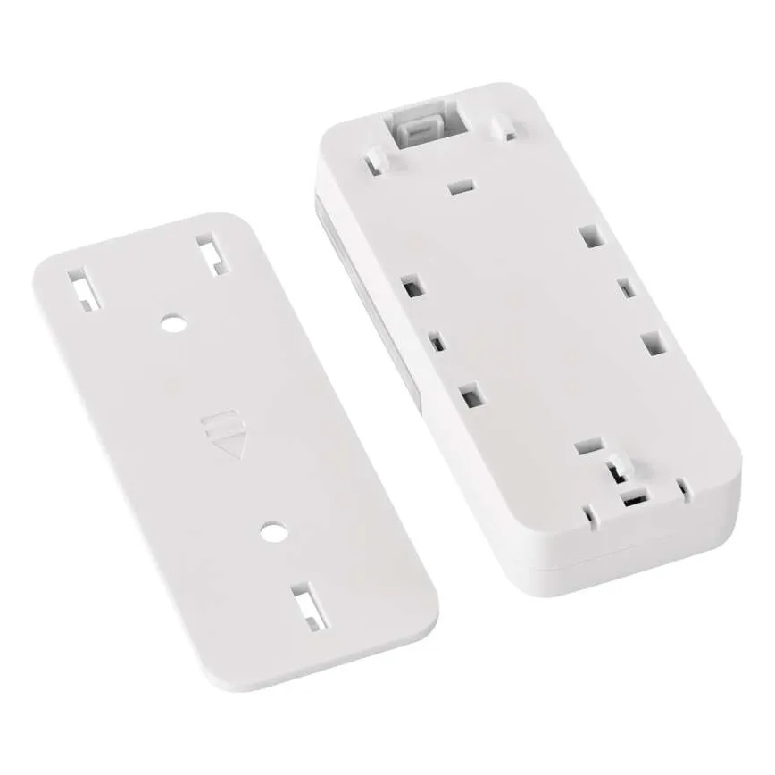 Безжичен звънец за контакт GoSmart 230V + 1xCR2032 бял Wi-Fi