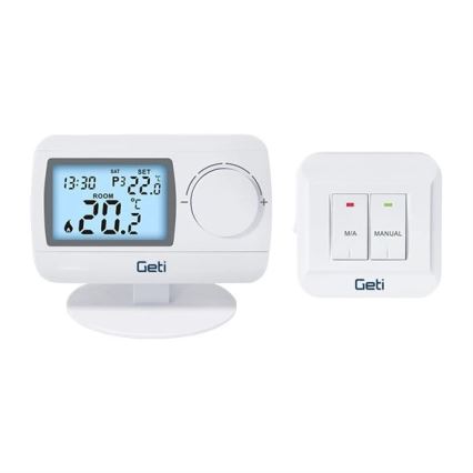 Безжичен термостат 2xAA + 230V