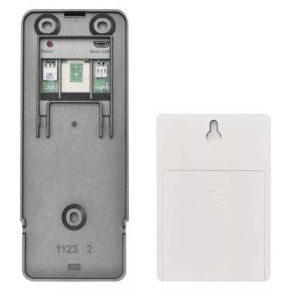 Безжичен видеодомофон с датчик за движение GoSmart 12V/3xAA IP44 Wi-Fi Tuya