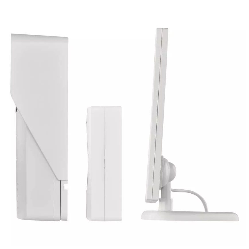 Безжичен видеозвънец със соларен панел GoSmart 4400 mAh 3xAA IP44 Wi-Fi Tuya