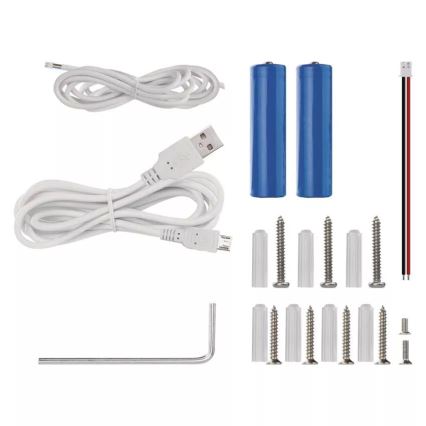 Безжичен видеозвънец със соларен панел GoSmart 4400 mAh 3xAA IP44 Wi-Fi Tuya