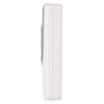 Безжичен звънец 3xAA/1xCR2032 IP44 бял/сребрист