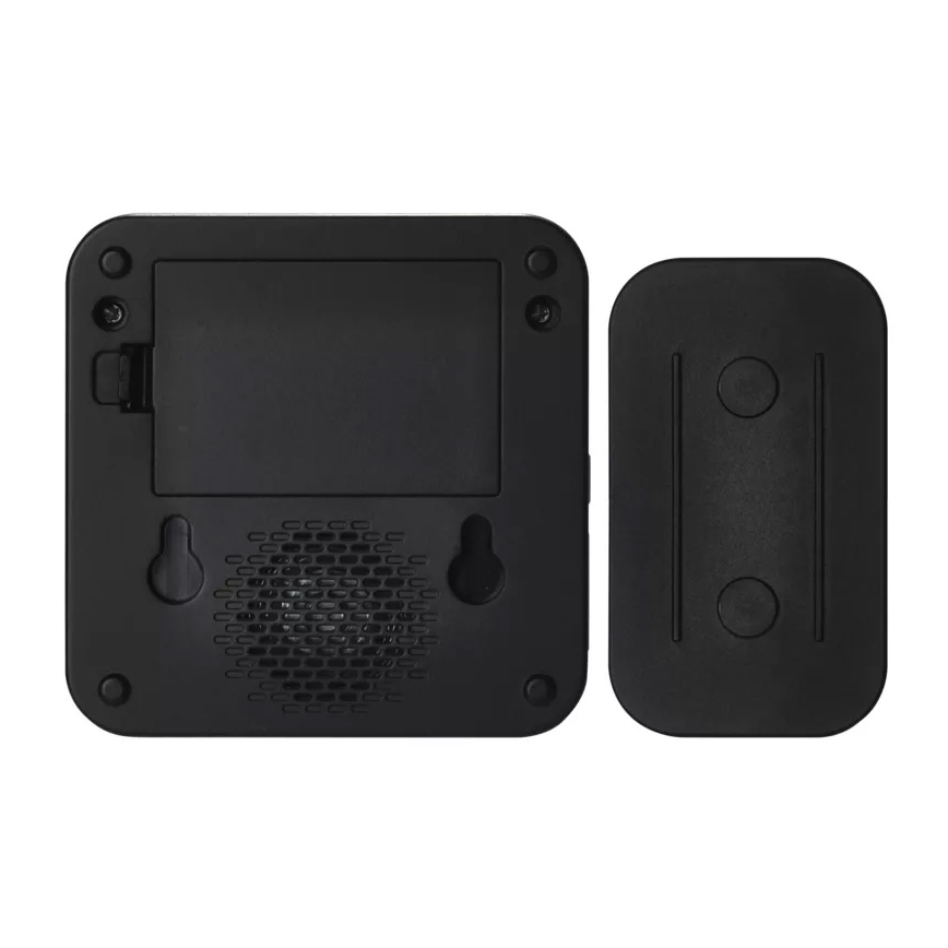 Безжичен звънец на батерии 3xAAA IP56 черен