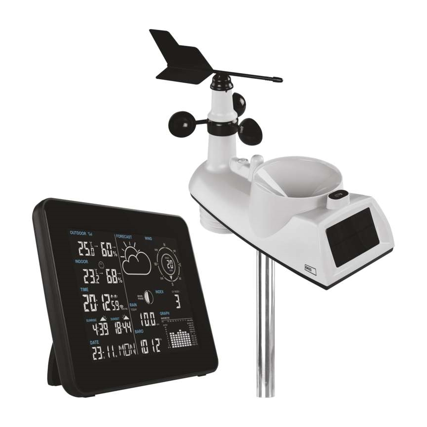 Безжична метеорологична станция 5V/3xAAA Wi-Fi Tuya
