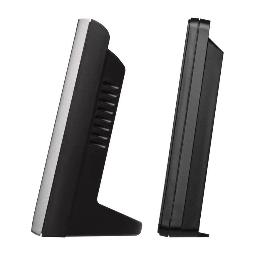 Безжична метеорологична станция с будилник 3xAAA + 2xAAA черен