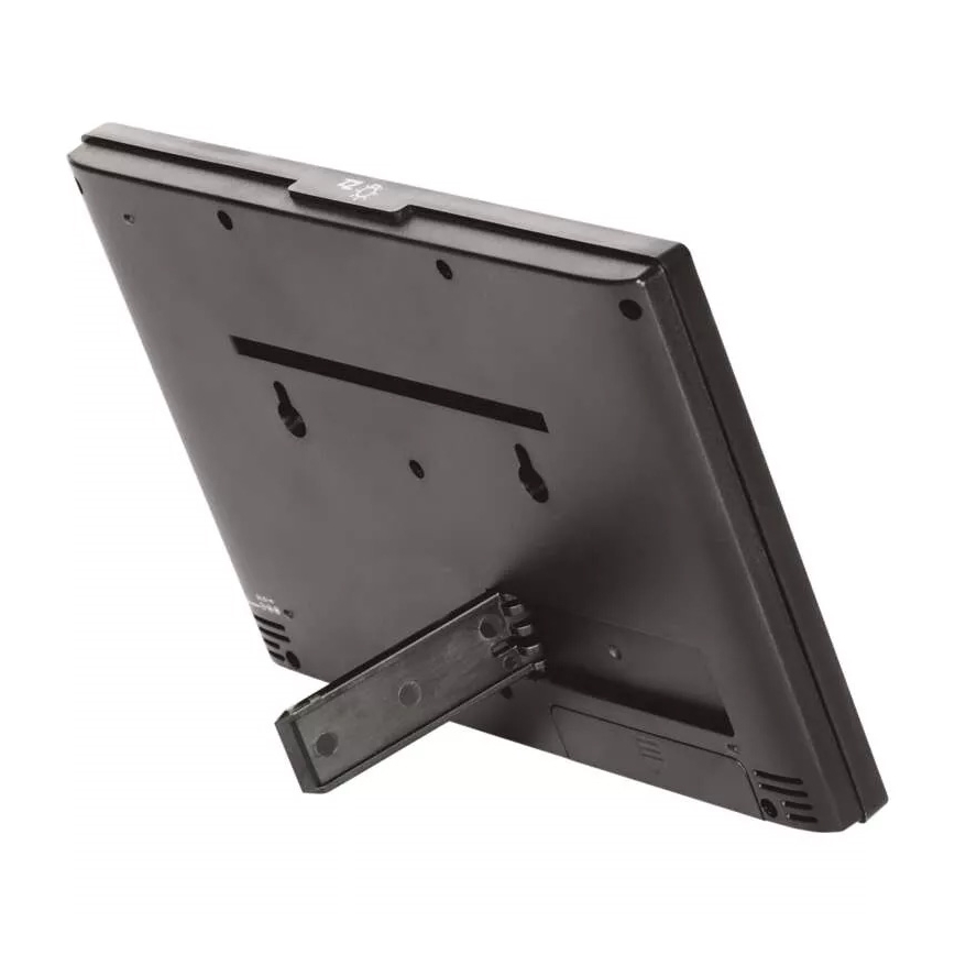 Безжична метеорологична станция с будилник 3xAAA/5V + 2xAAA черен