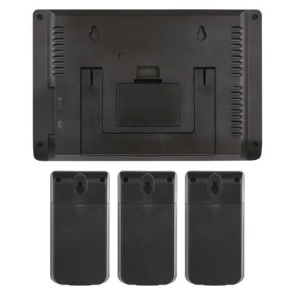 Безжична метеостанция с три сензора 5V/3xAAA + 2xAAA