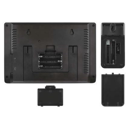 Безжична метеостанция с три сензора 5V/3xAAA + 2xAAA
