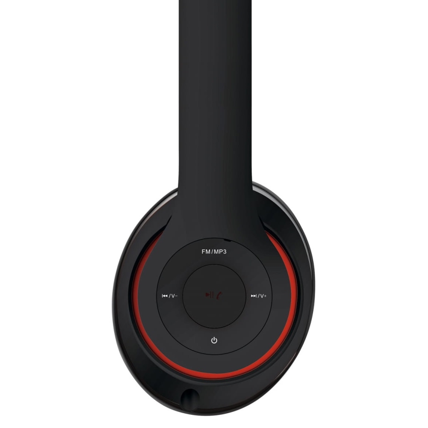 Безжични слушалки с Bluetooth, 400 mAh, черни