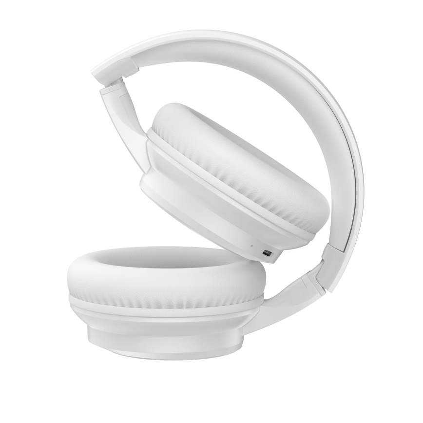 Безжични слушалки 400 mAh бели