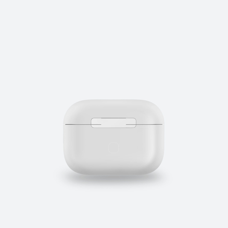 Безжични слушалки с LCD дисплей 300 mAh + 2x 30 mAh бели