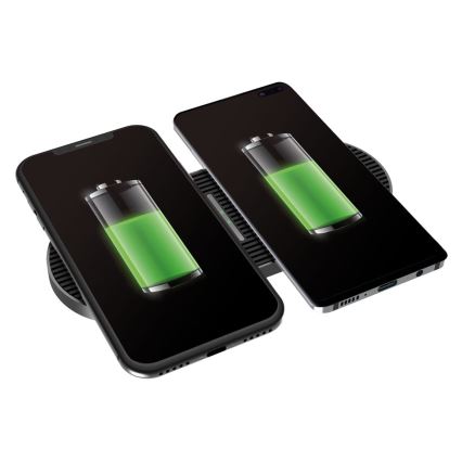 Безжично зарядно устройство 2x10W USB-C