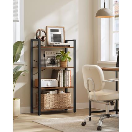 Библиотека NAVARO в кафяво/черно