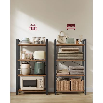 Библиотека NAVARO в кафяво/черно