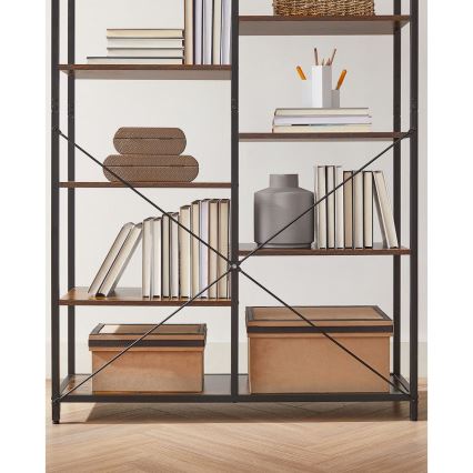 Библиотека NAVARO кафява/черна