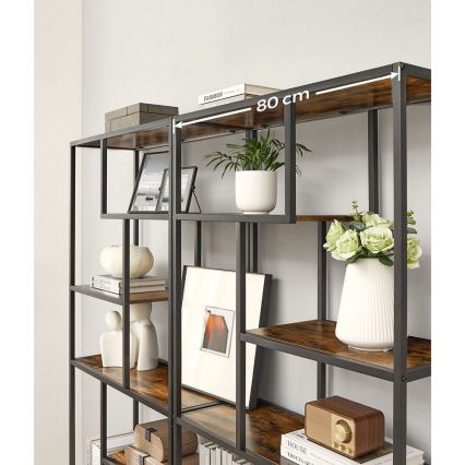 Библиотека NAVARO кафява/черна