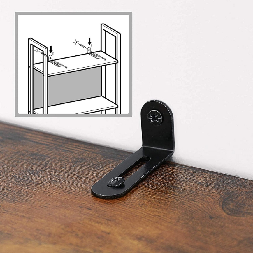 Библиотека NAVARO кафява/черна