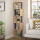 Библиотека PIRI 161x35 cм кафява/антрацит