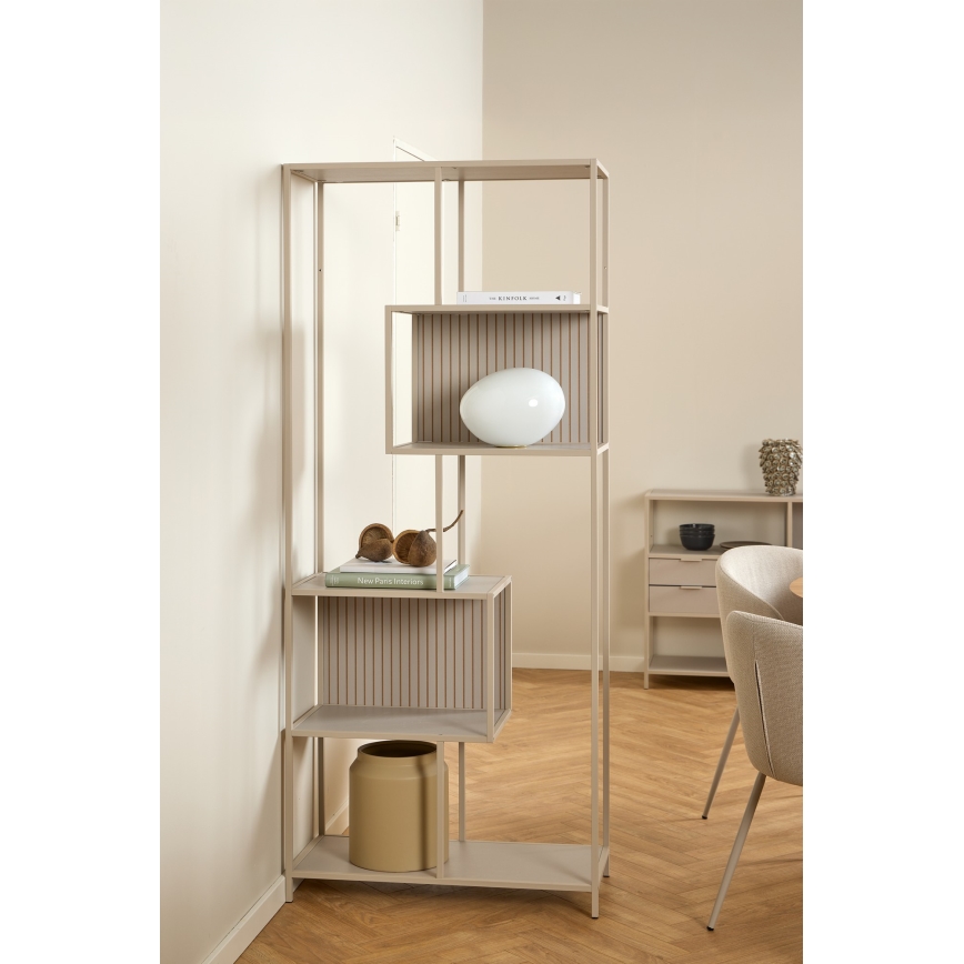 Библиотека SARON 77x185 см сива