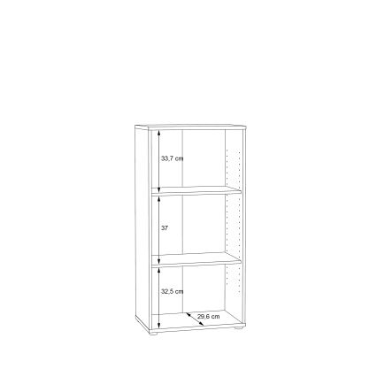 Библиотека URAN, дъб Artisan