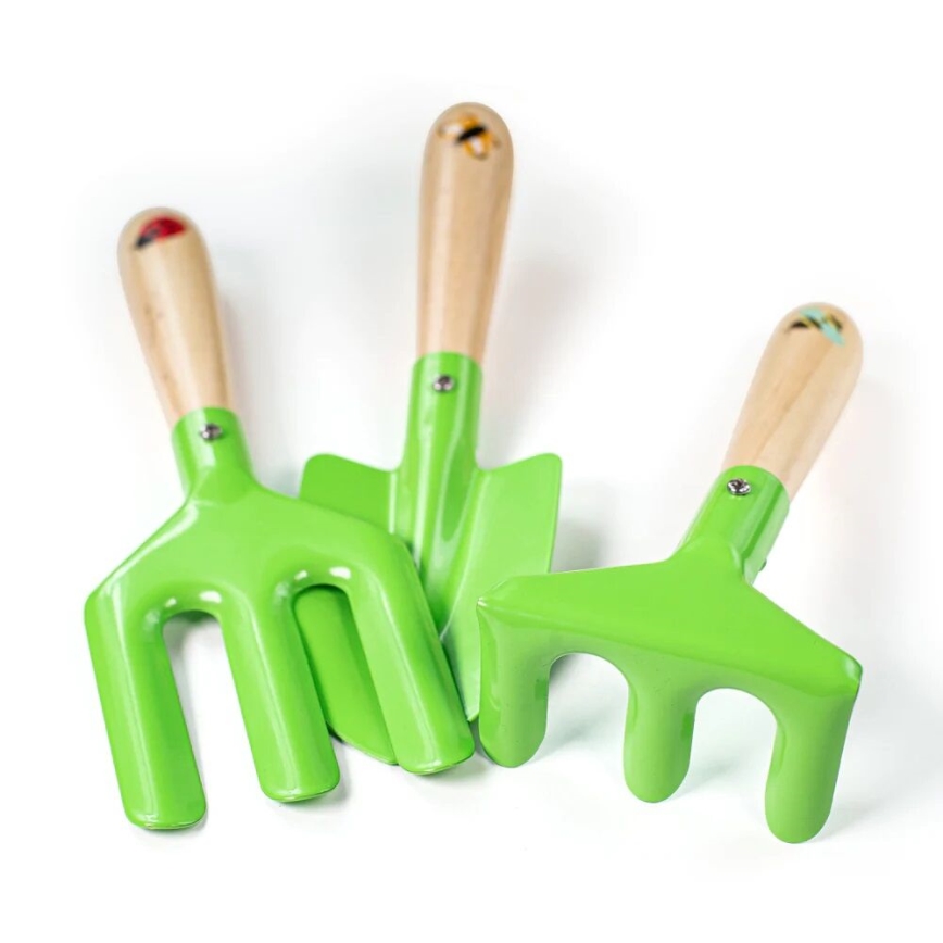 Bigjigs Toys - Градински к-кт в сандък