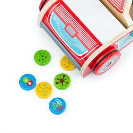 Bigjigs Toys - Пръчковидна прахосмукачка