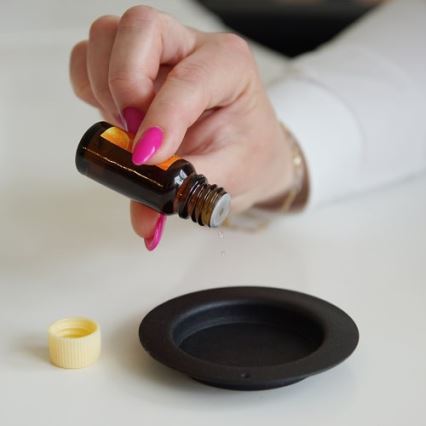 Kratki - Вграден био камина 37,4x64,8 см 1kW черен