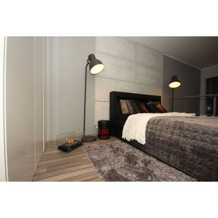 Kratki - БИО камина 40,2x70 см 2kW черен