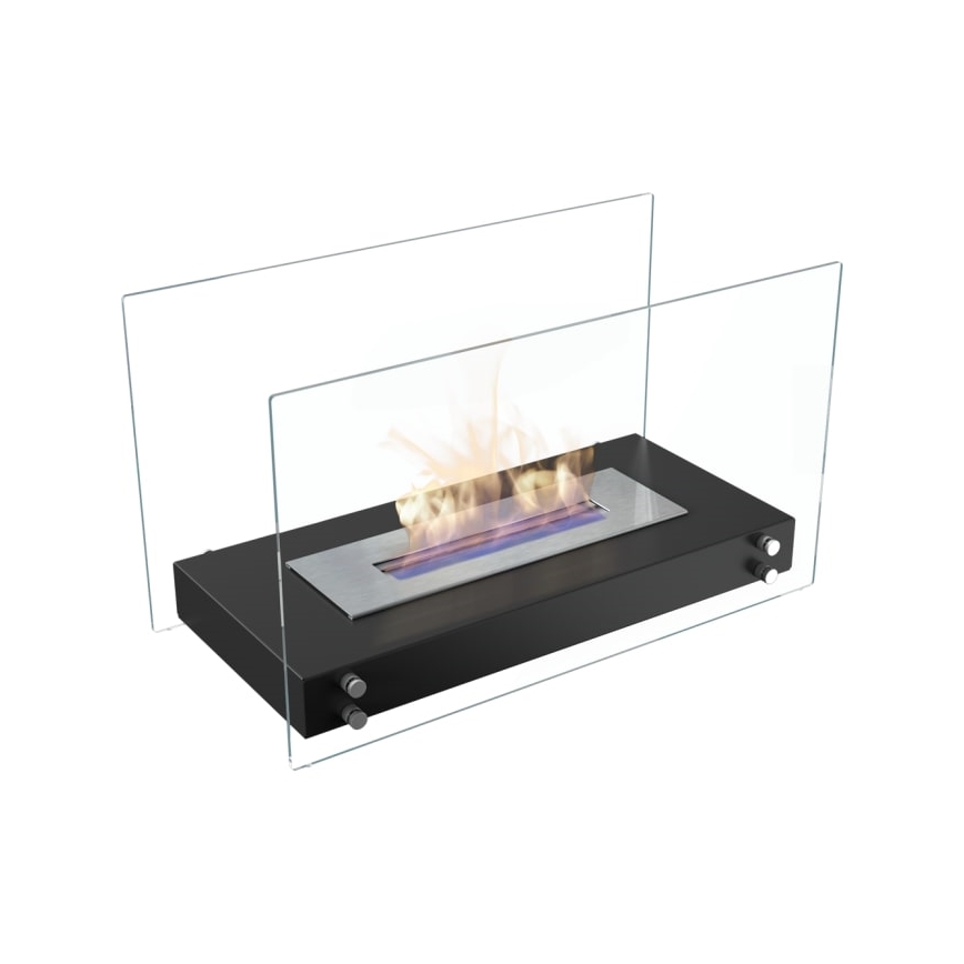 Kratki - БИО камина 40,2x70 см 2kW черен