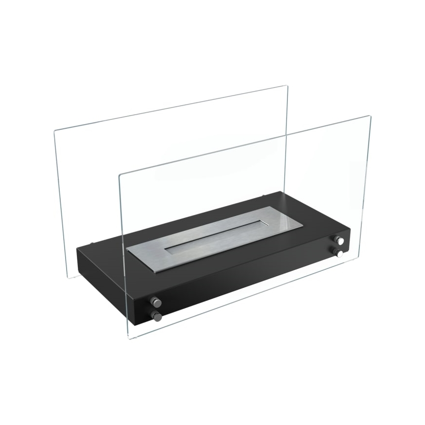 Kratki - БИО камина 40,2x70 см 2kW черен