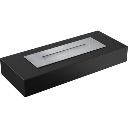 Kratki - Биокамина 10x67 см 3kW черна