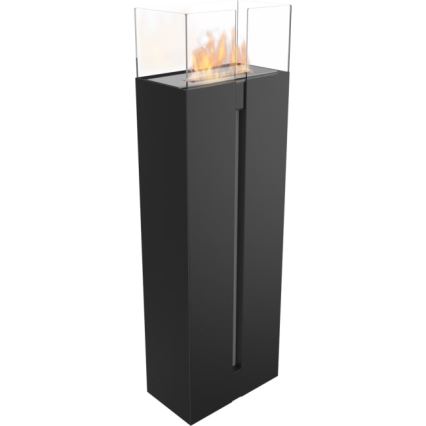 Kratki - БИО камина 113,6x35,9 см 2kW черна