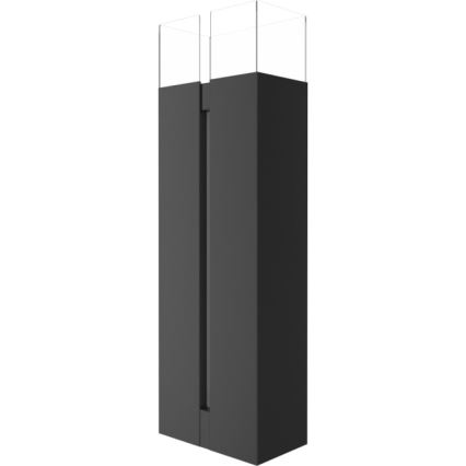 Kratki - БИО камина 113,6x35,9 см 2kW черна