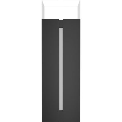 Kratki - БИО камина 113,6x35,9 см 2kW черна