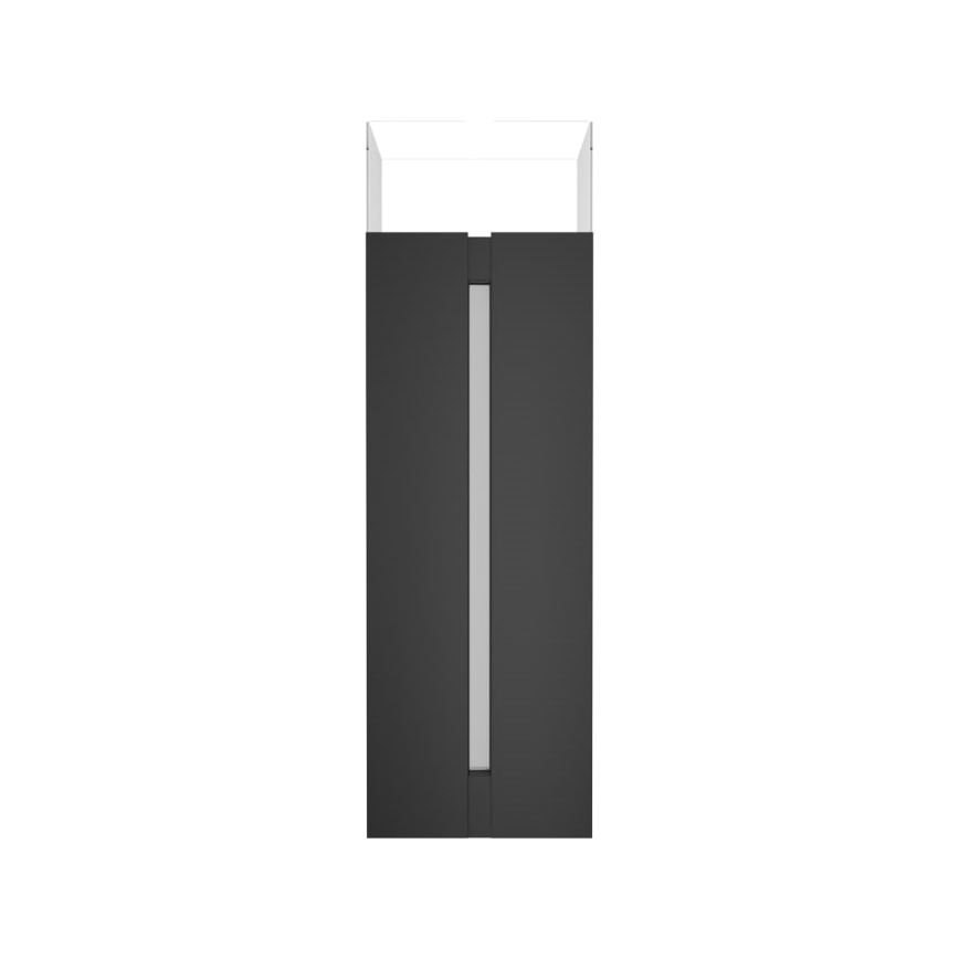 Kratki - БИО камина 113,6x35,9 см 2kW черна