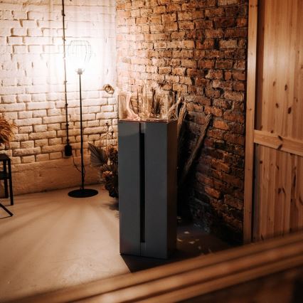 Kratki - БИО камина 113,6x35,9 см 2kW черна