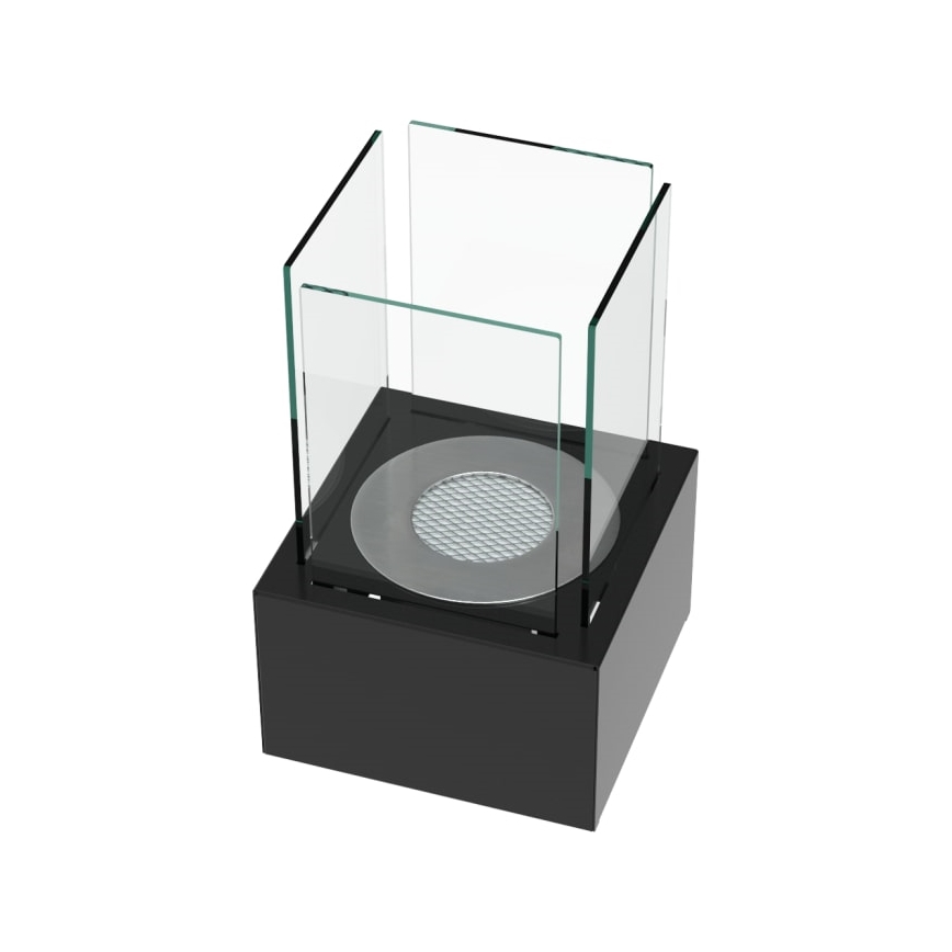 Kratki - БИО камина 35,3x25 см 1kW черна
