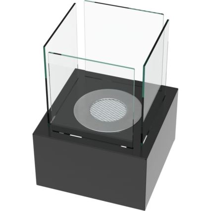 Kratki - БИО камина 35,3x25 см 1kW черна