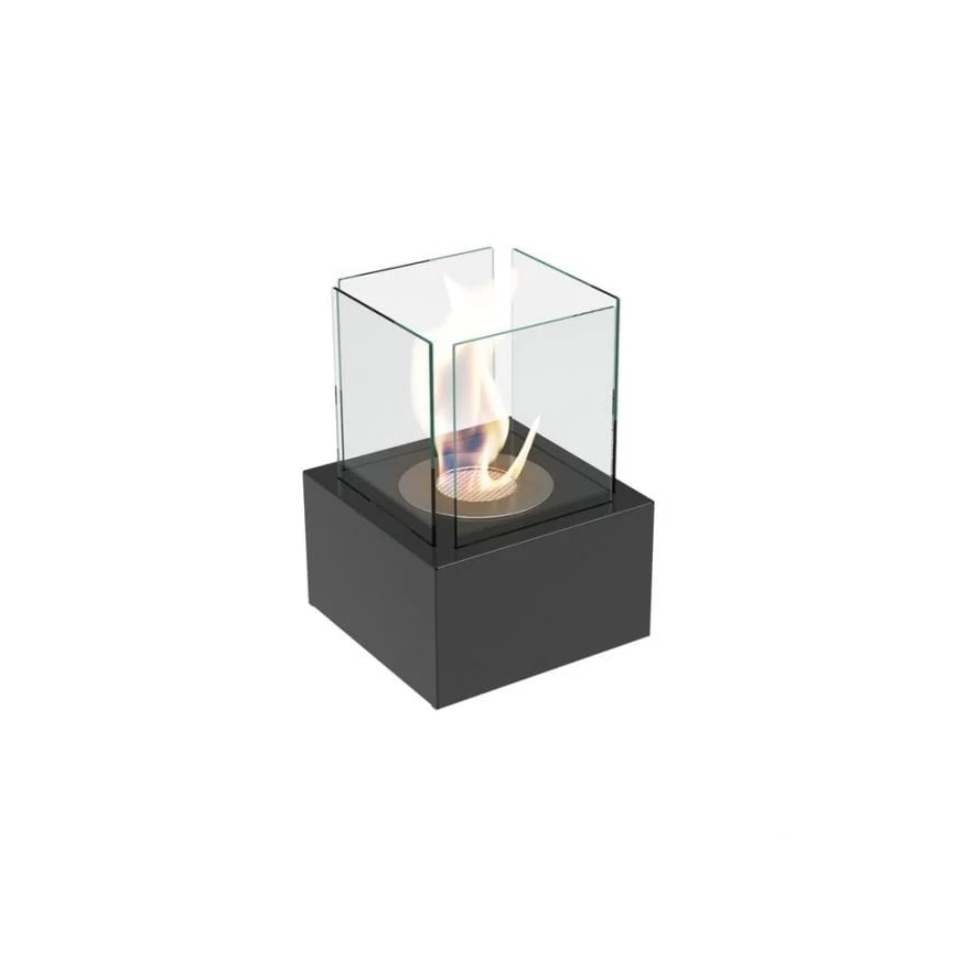 Kratki - БИО камина 35,3x25 см 1kW черна