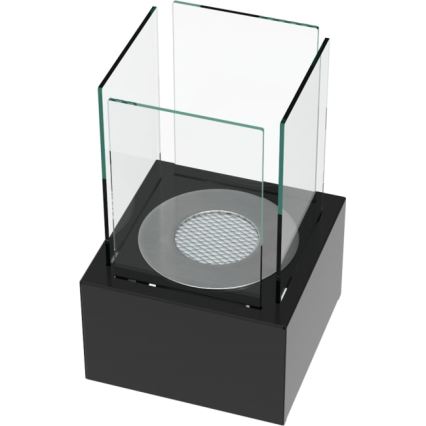 Kratki - БИО камина 35,3x25 см 1kW черна