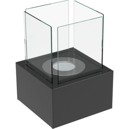 Kratki - БИО камина 35,3x25 см 1kW черна