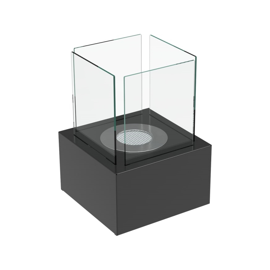 Kratki - БИО камина 35,3x25 см 1kW черна