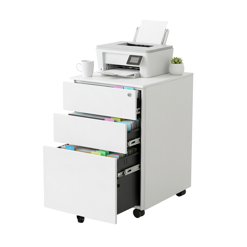 Бял офисен контейнер SECURIO