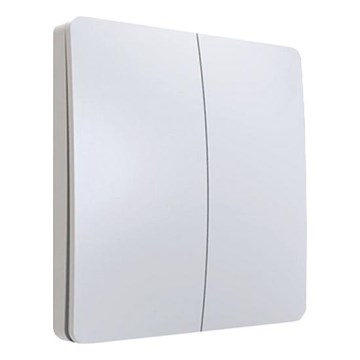 Бял кинетичен безжичен ключ 2P IP67