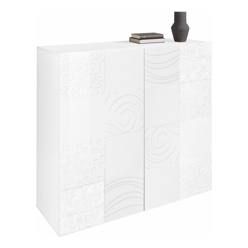 Бял комод ARIA