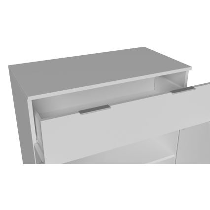 Бял комод HOPE