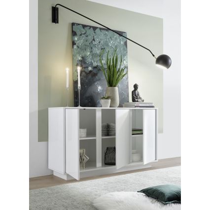 Бял комод IDEA