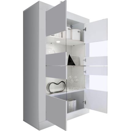 Бял комод NERILA