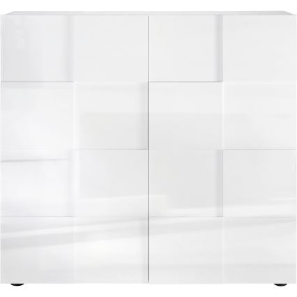 Бял комод SERIAN