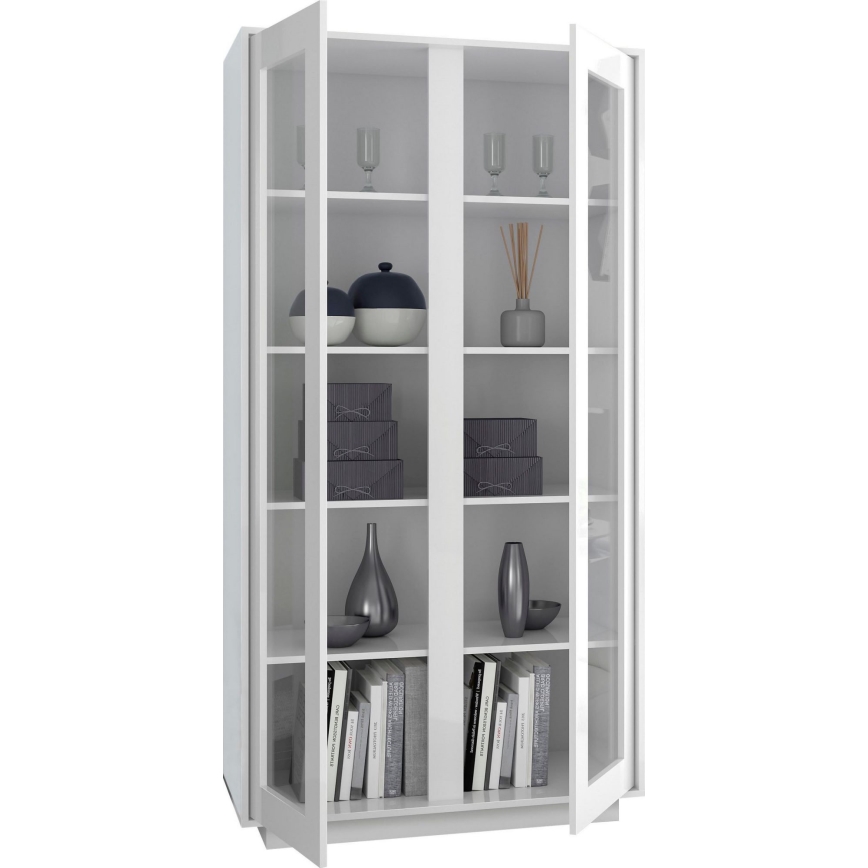 Бял комод SERIAN